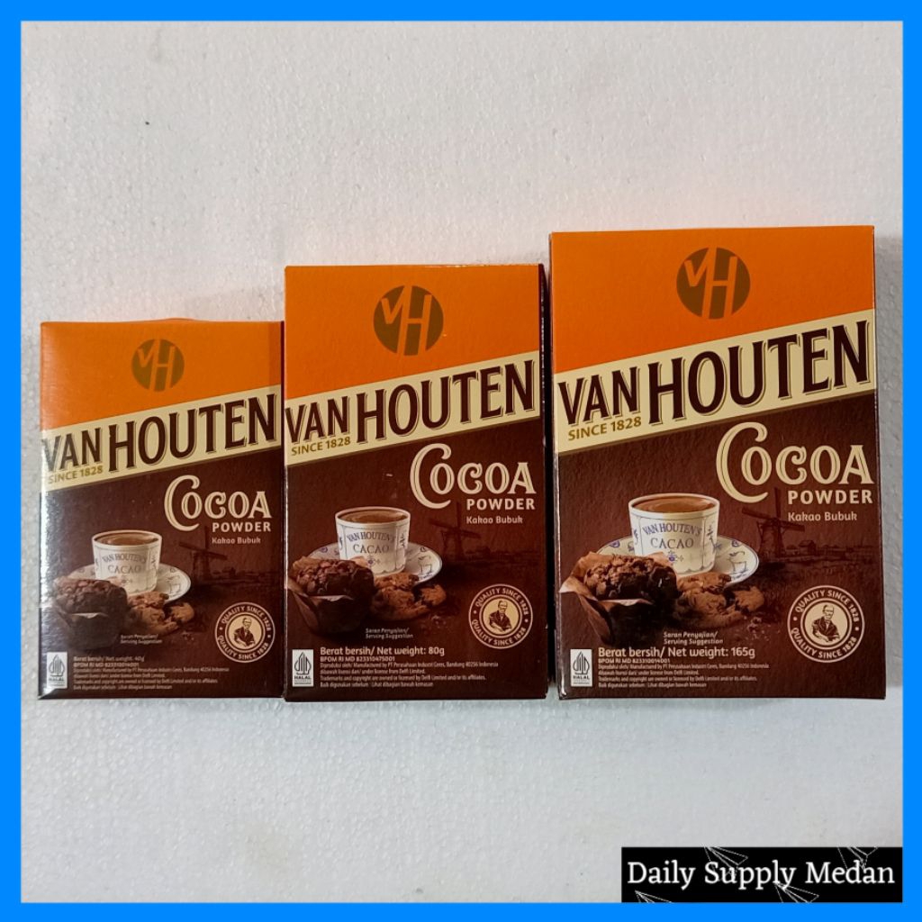 

Vanhouten Cocoa Powder 40gr/80gr/165gr
