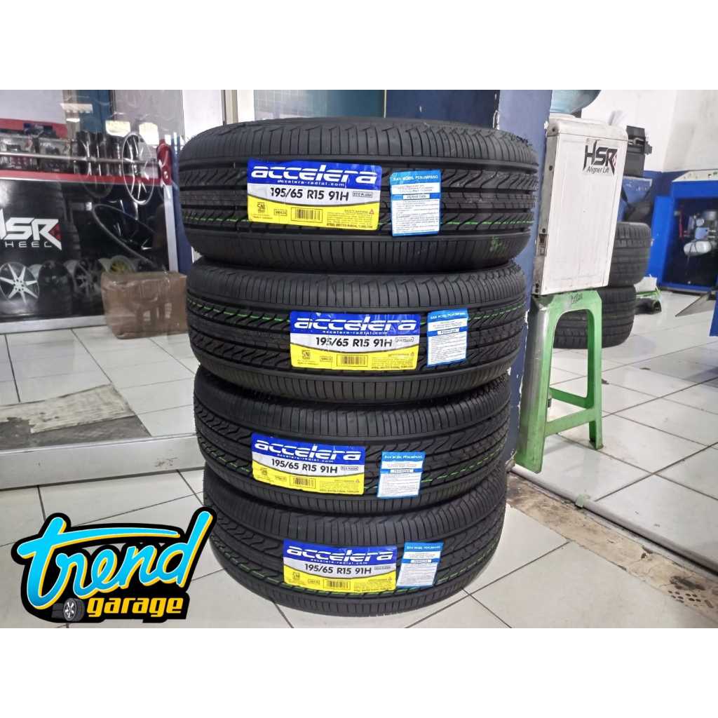 Ban Mobil ACCELERA ECO PLUSH R15 Ukuran 195/65 Pas untuk Innova, Grand Livina, Civic, Corolla Altis