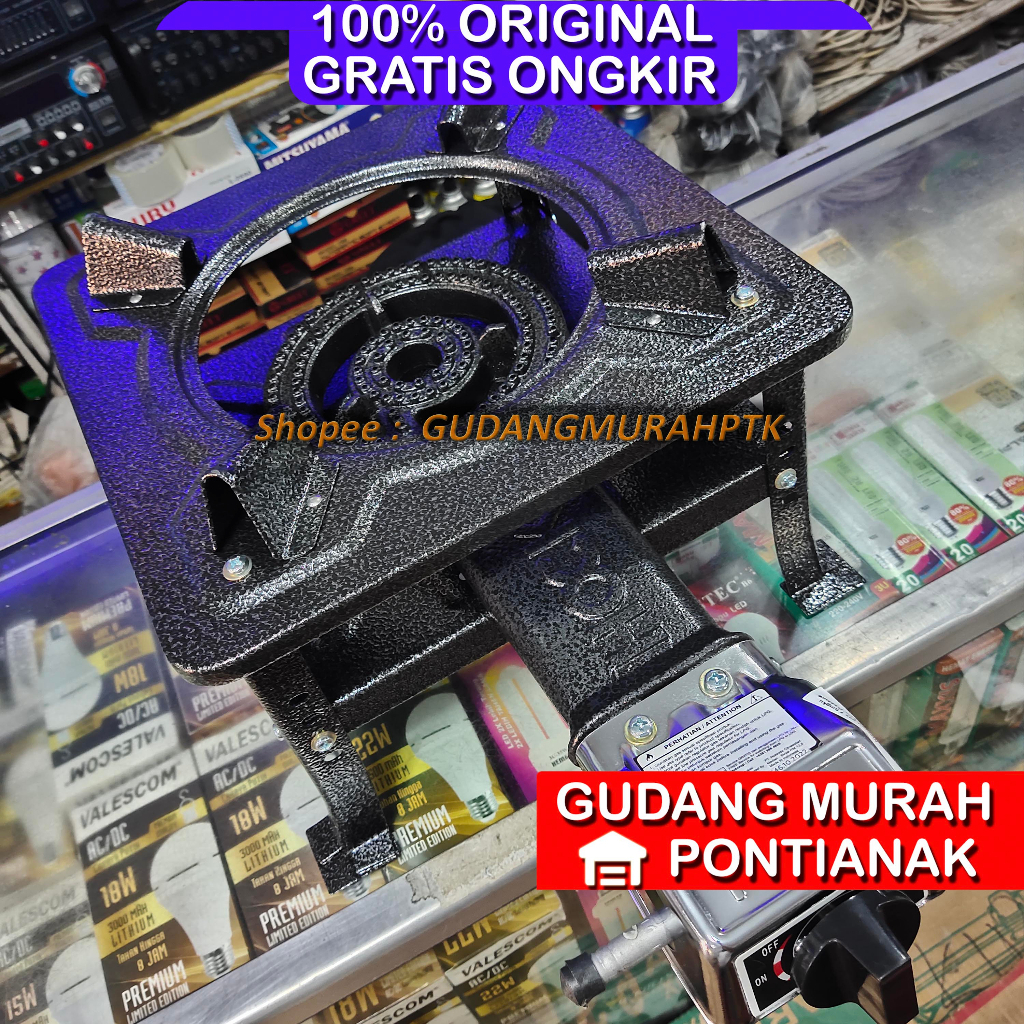 Kompor Cor Api Seribu Hock Komersil masakan besar acara 1000 api HC 101 PL bukan butterfly rinai
