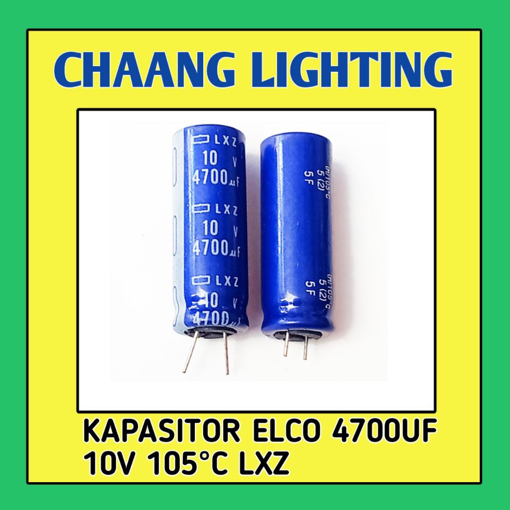 4700UF 10V KAPASITOR ELKO 4700UF 10V CAPASITOR ELCO 4700UF 10V ELCO 4700UF 10V 105°C