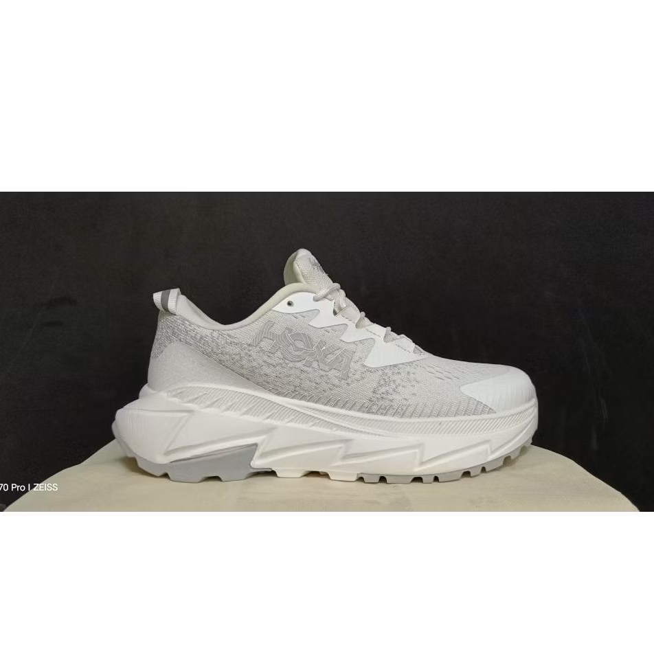 Hoka running snow white