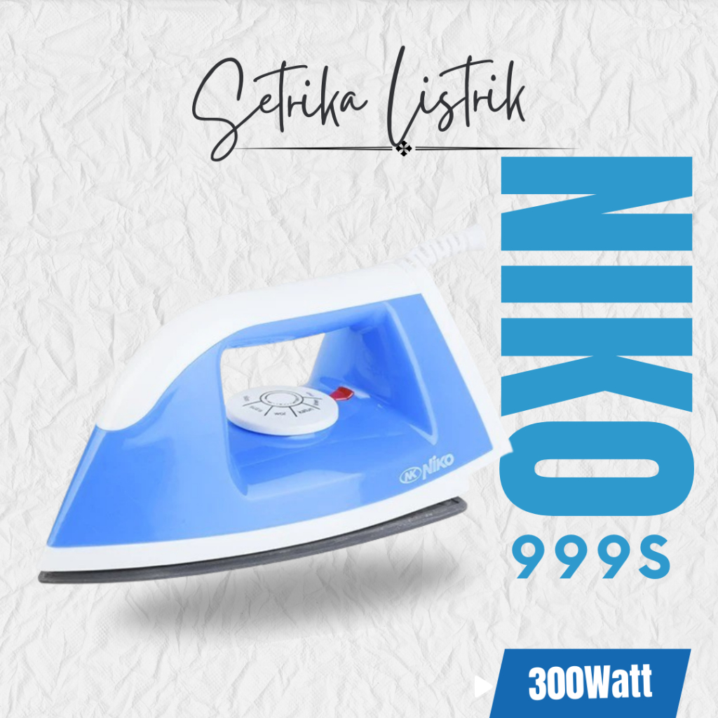 Setrika NIKO/ Strika / Seterika / Gosokan Baju Listrik Niko - NK-999S