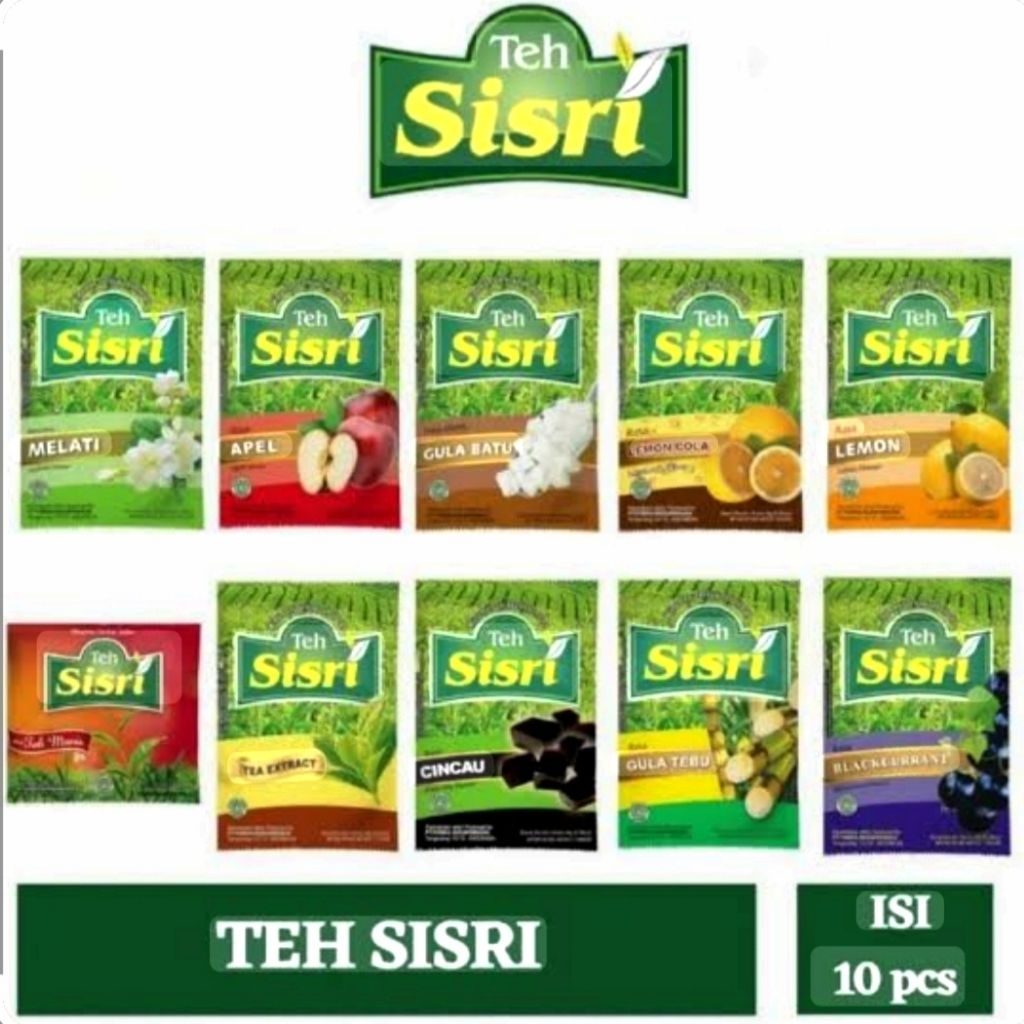 

Teh Sisri All Variant 1 Renceng - 10pcs