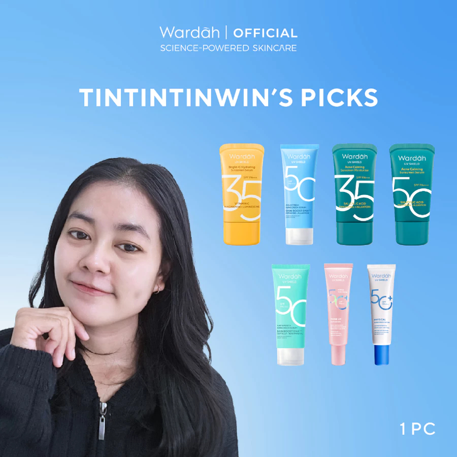 WARDAH UV Shield Sunscreen All Series - SPF 35 SPF 50 - Skincare