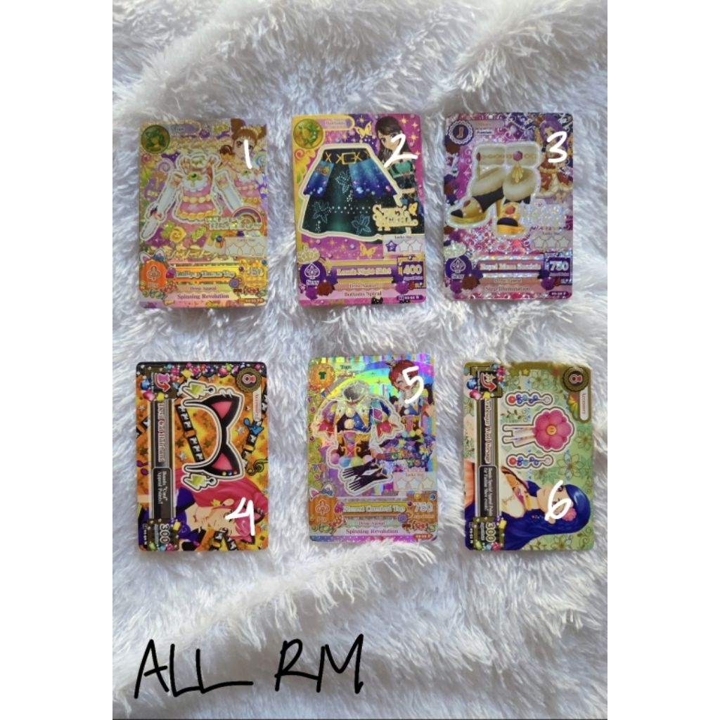 Aikatsu card | Part 3 | Satuan | Second, Pre-loved | Zodiac & Premium |