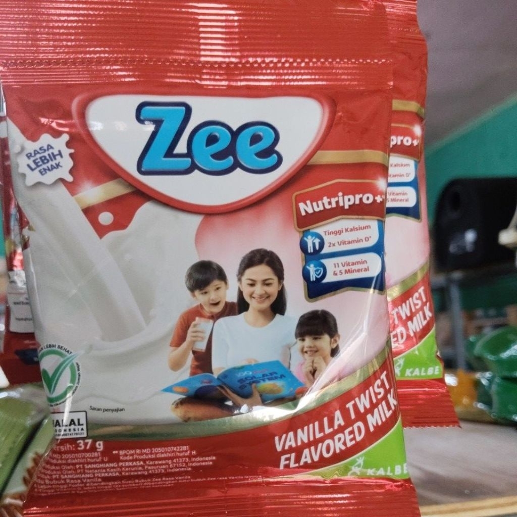 

susu Zee rasa Vanilla 37 gram