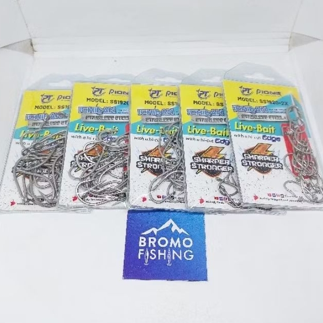 Kail ICHIBAN SS-1920 no. 10 - 1 PIONEER LIVE BAIT stainless steel