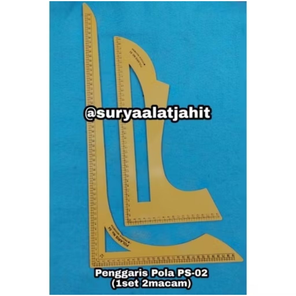 

Penggaris Pola Jahit PS-02 (Polaris 3&4) =rp.107.800/lsn