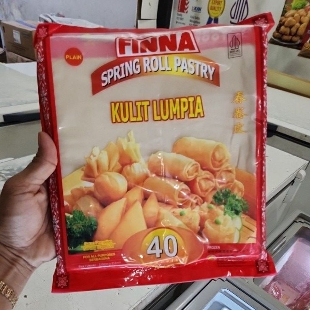 

PROMO KULIT LUMPIA SPRING ROLL PASTRY FINNA 40SHEETS