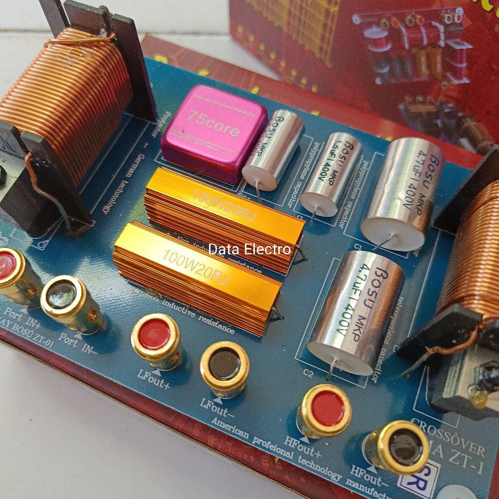 crossover pasif 2 way bma - suara lebih clarity