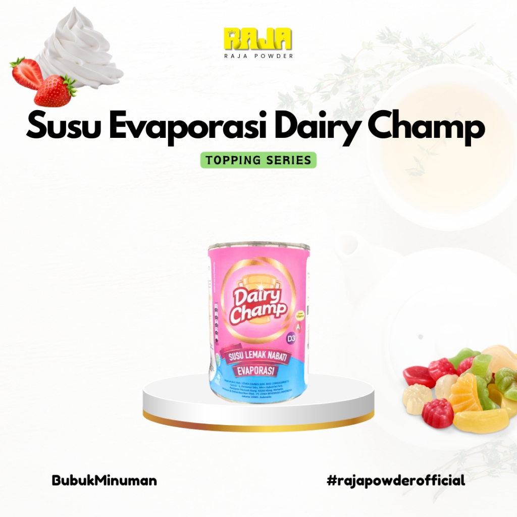 

Dairy Champ Susu Evaporasi 380 gram