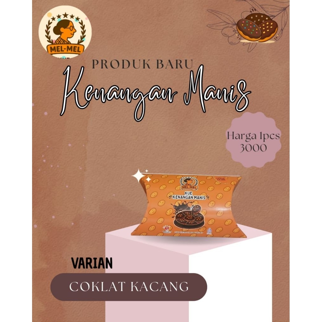 

Mel-Mel Kue Kenangan Manis – Varian Cokelat Kacang