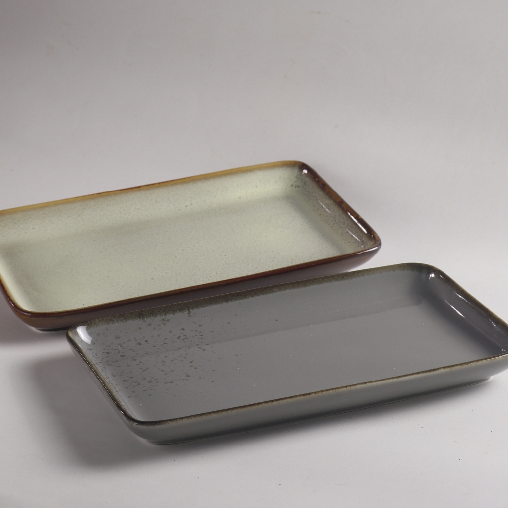 Sushi plate/Rectangle plate/Snack plate/Dessert plate keramik