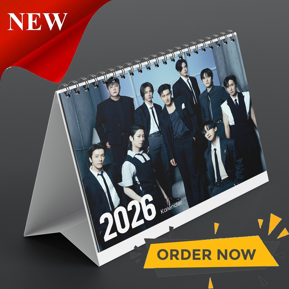 

A&M Kalender Super Junior Kalender Meja Kalender 2026 Kalender K-POP