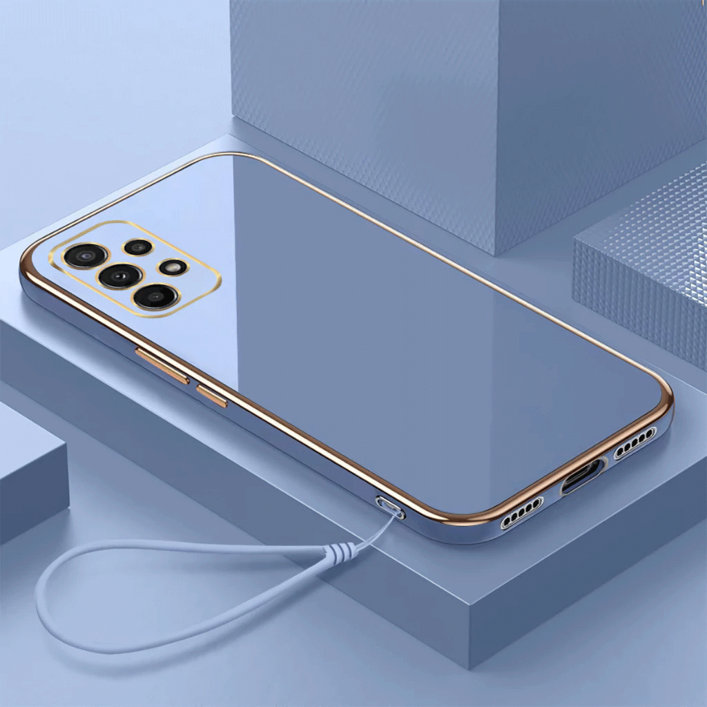 Casing Samsung A52 A52s Softcase Plating Silikon Camera Protector