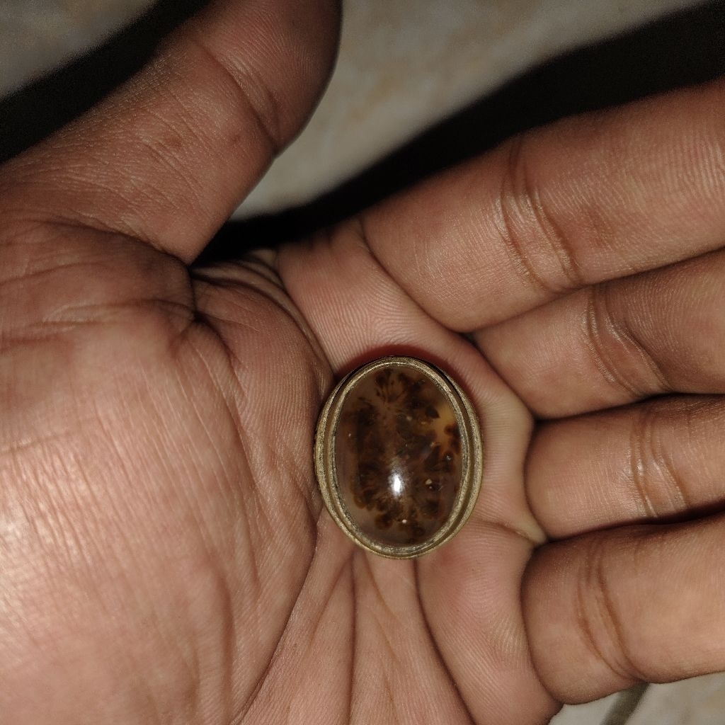 batu cincin kuno mtif langka unik antik