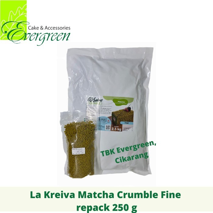 

La Kreiva Matcha Crumble Fine Repack 250G