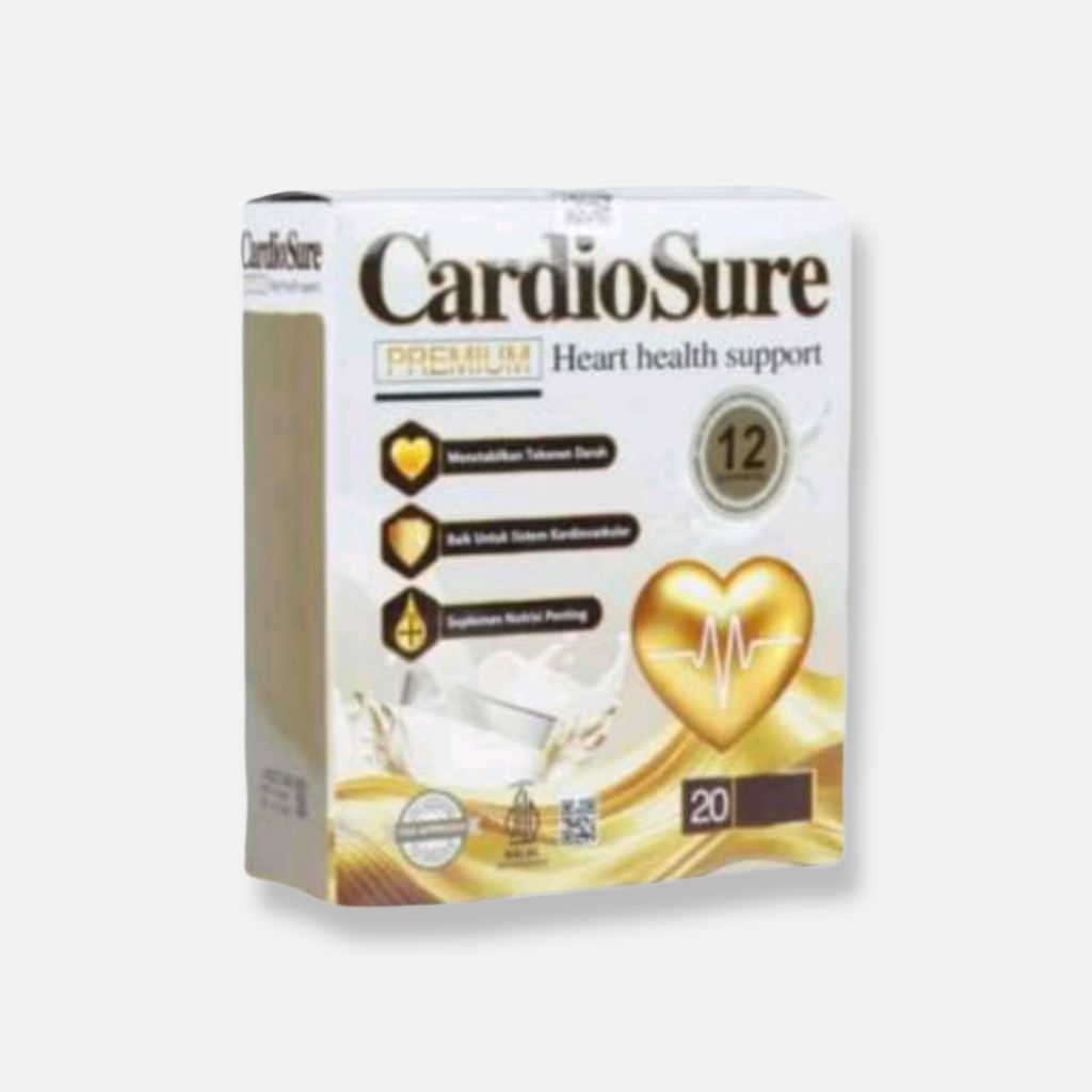 

Cardiosure Mlik Susu Obat Hipertensi Jantung Struk Kolesterol Asam Urat
