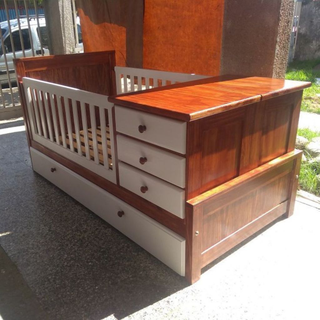 Tempat tidur bayi/ baby tafle kayu jati box bayi