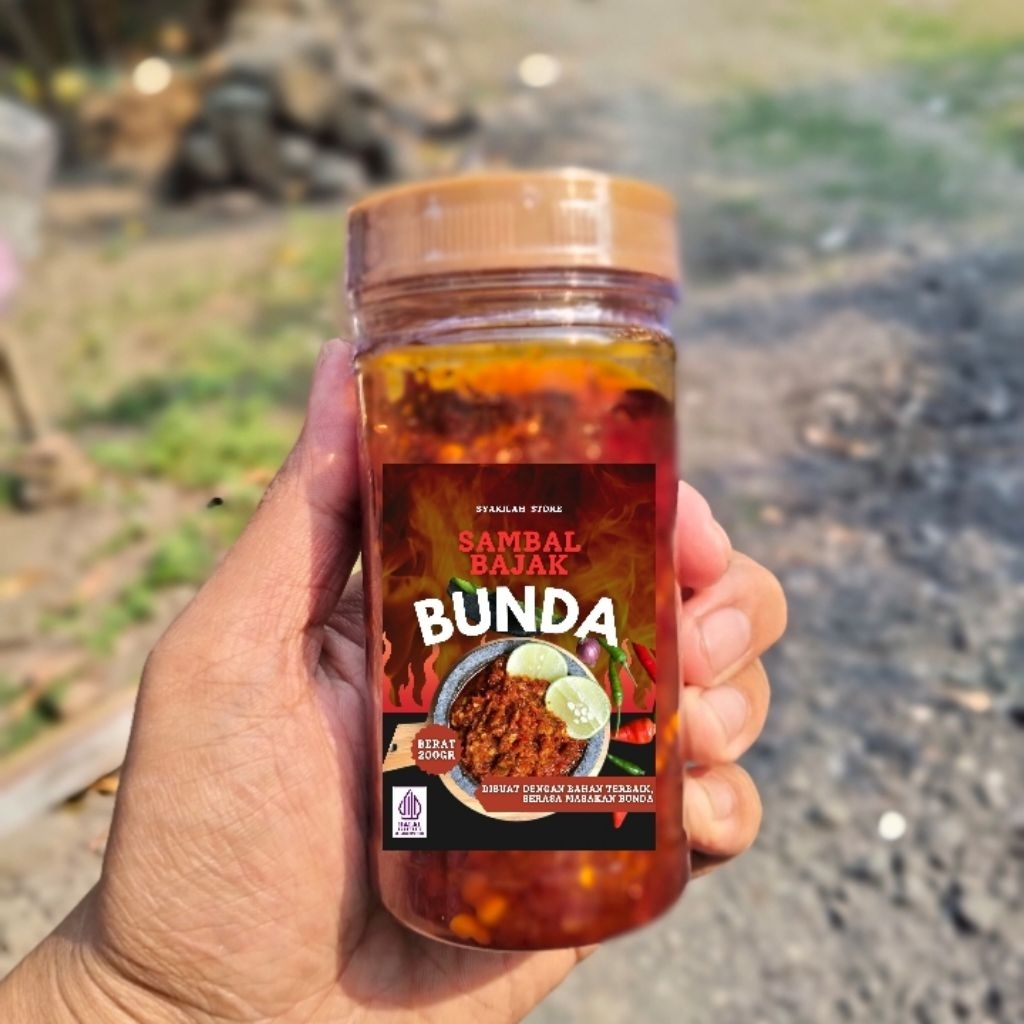 

Sambal bajak BUNDA kemasan 200gram