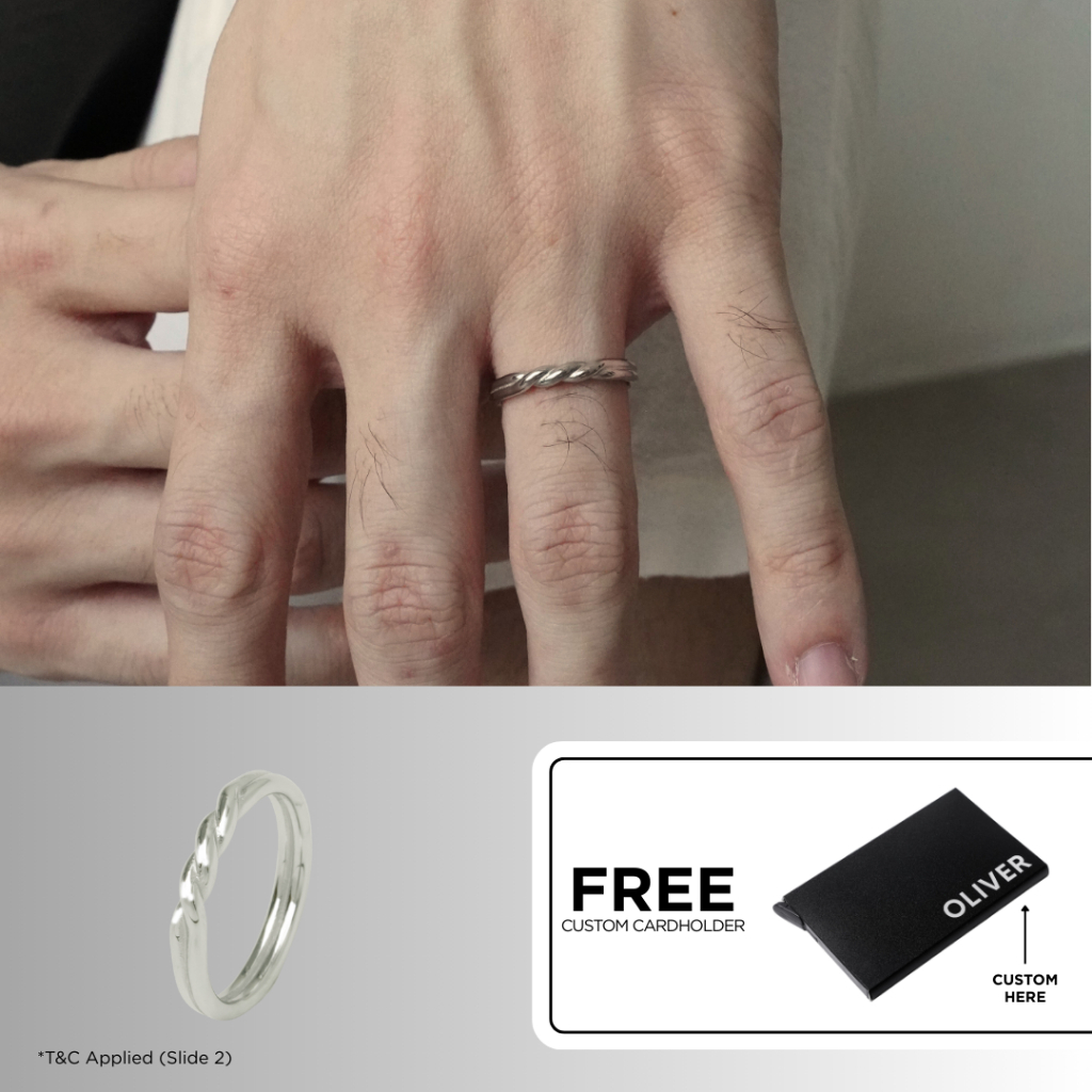 Xho - Kuze Original 316L Stainless Steel Collection - Niel Ring / Cincin Niel