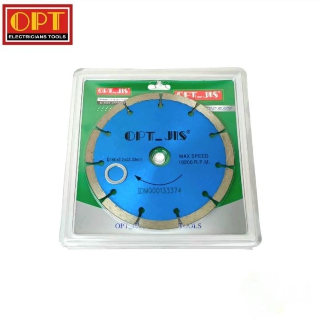 Mata gerinda 6 inch OPT Diamond blade pisau potong keramik granit