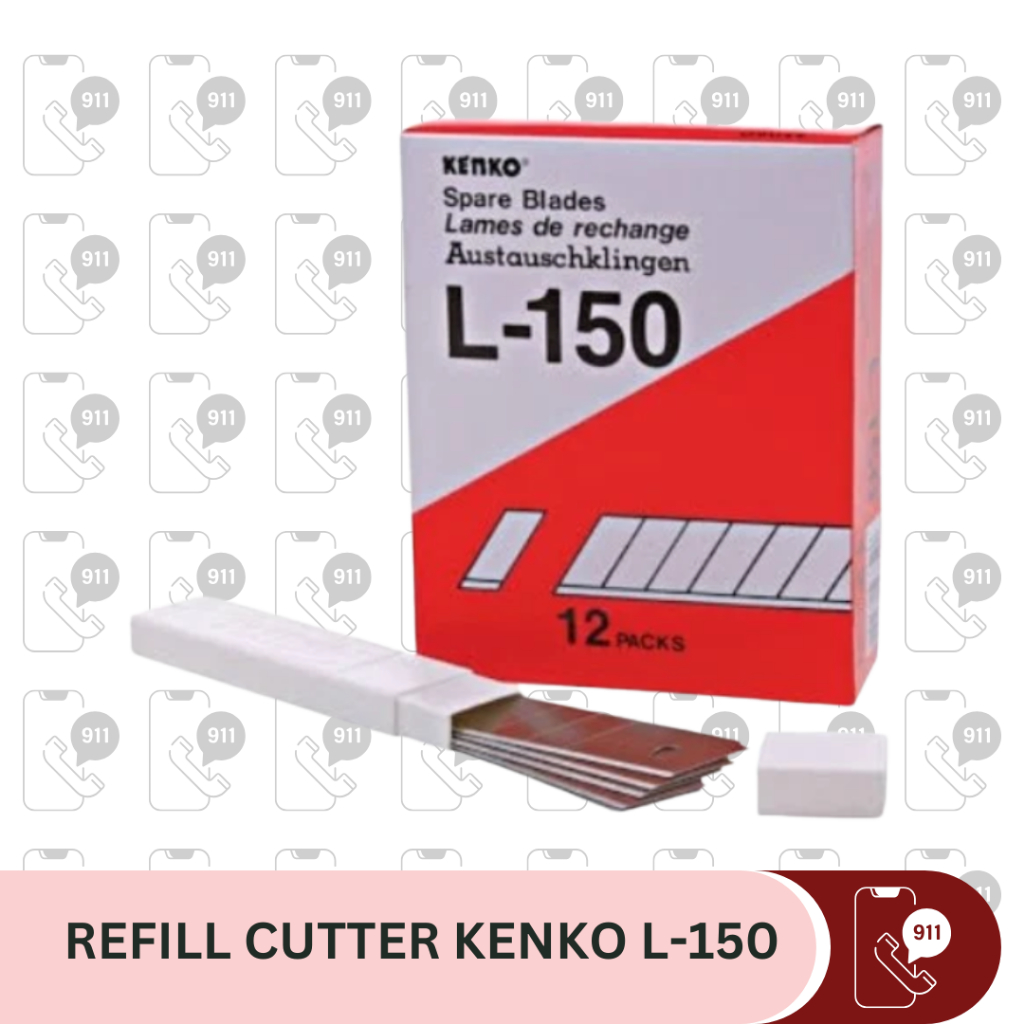 

ISI CUTTER KENKO L 150 ISI PISAU CUTER L150 REFILL KATER BESAR Box Sekotak
