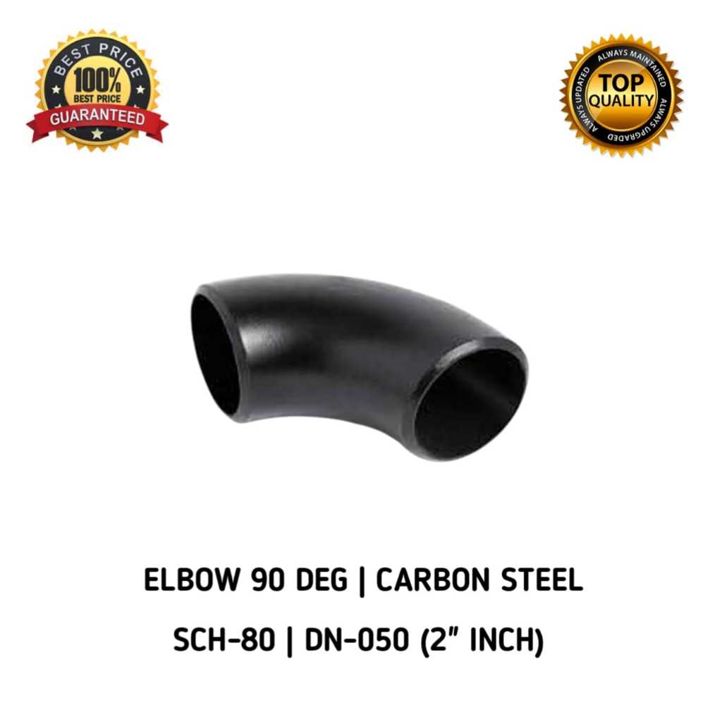 Elbow Keni Pipa Besi Las Ukuran 2 inchi Elbow knee las sch 80 2” 2 inch  keni las 90 derajat Knee la