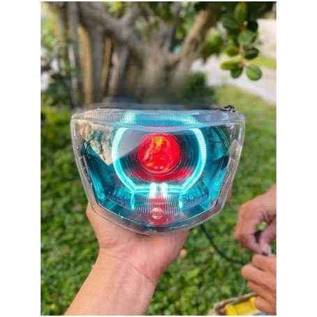 LAMPU MOTOR DEPAN MIO J / MIO GT BILED PUTIH CRYSTAL SUPER TERANG LED MUDAH PASANG PLUG AND PLAY TAH