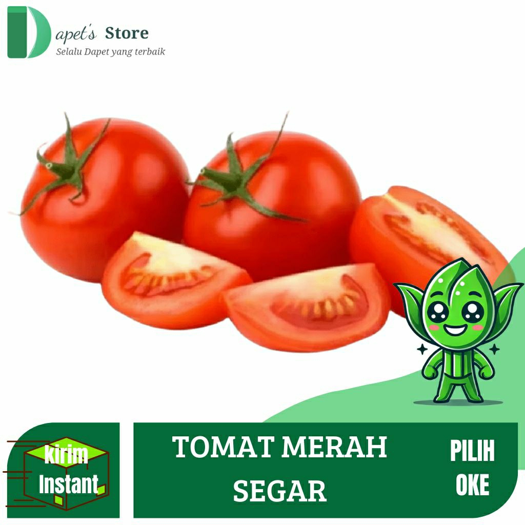 

Tomat Merah Segar Tomat Fresh Hemat Kiloan - Dapet'S Store