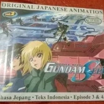 VCD Original Gundam Seed episode 3/4 Vol 2 Segel