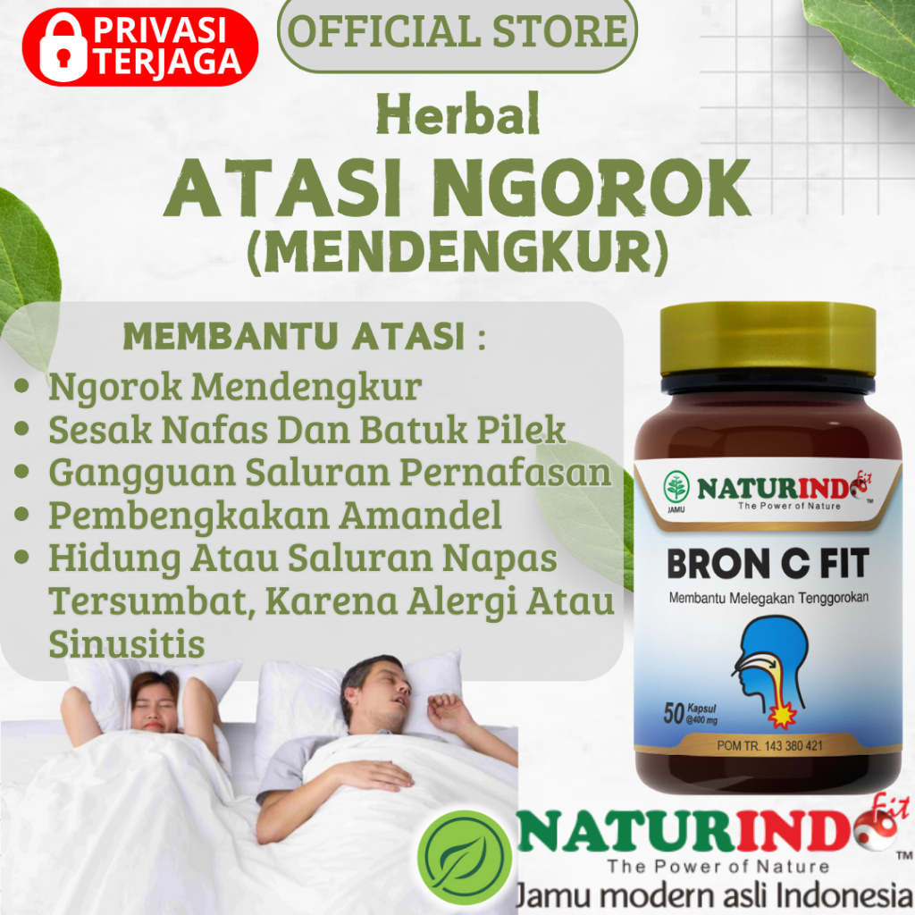 Herbal Ngorok Anti Mendengkur Keras Sleep Apnea Saat Tidur Dengkur Nafas Tersedak Sleep Apnea