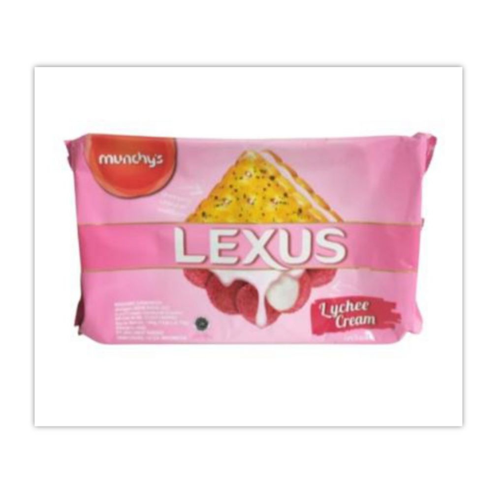 

Lexus Munchys Lychee Cream 190 gr isi 10 Biskuit Cemilan