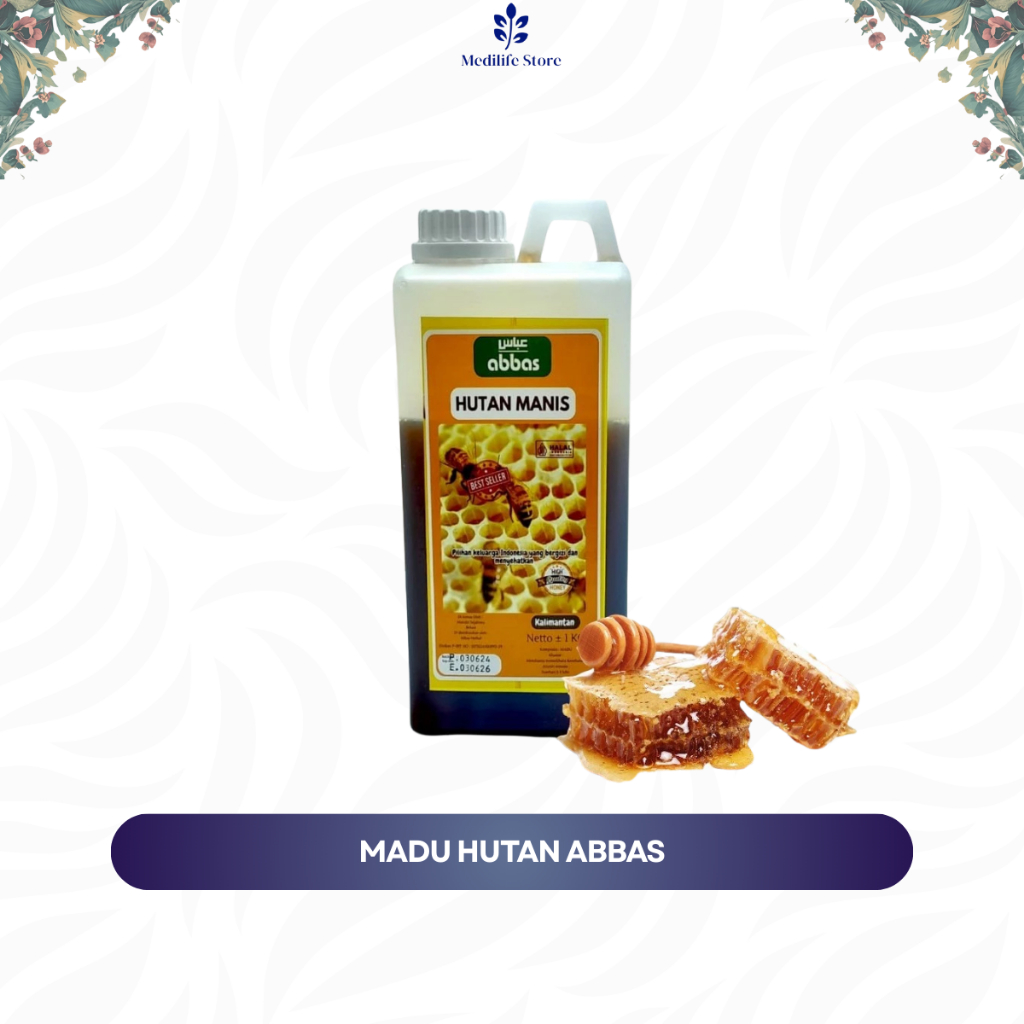 

MADU 1KG ABBAS - madu hutan murni & manis alami | 100% original tanpa campuran | madu asli kualitas premium