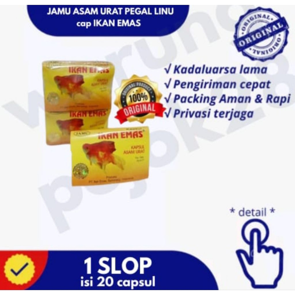 

Ikan mas alami pegal linu