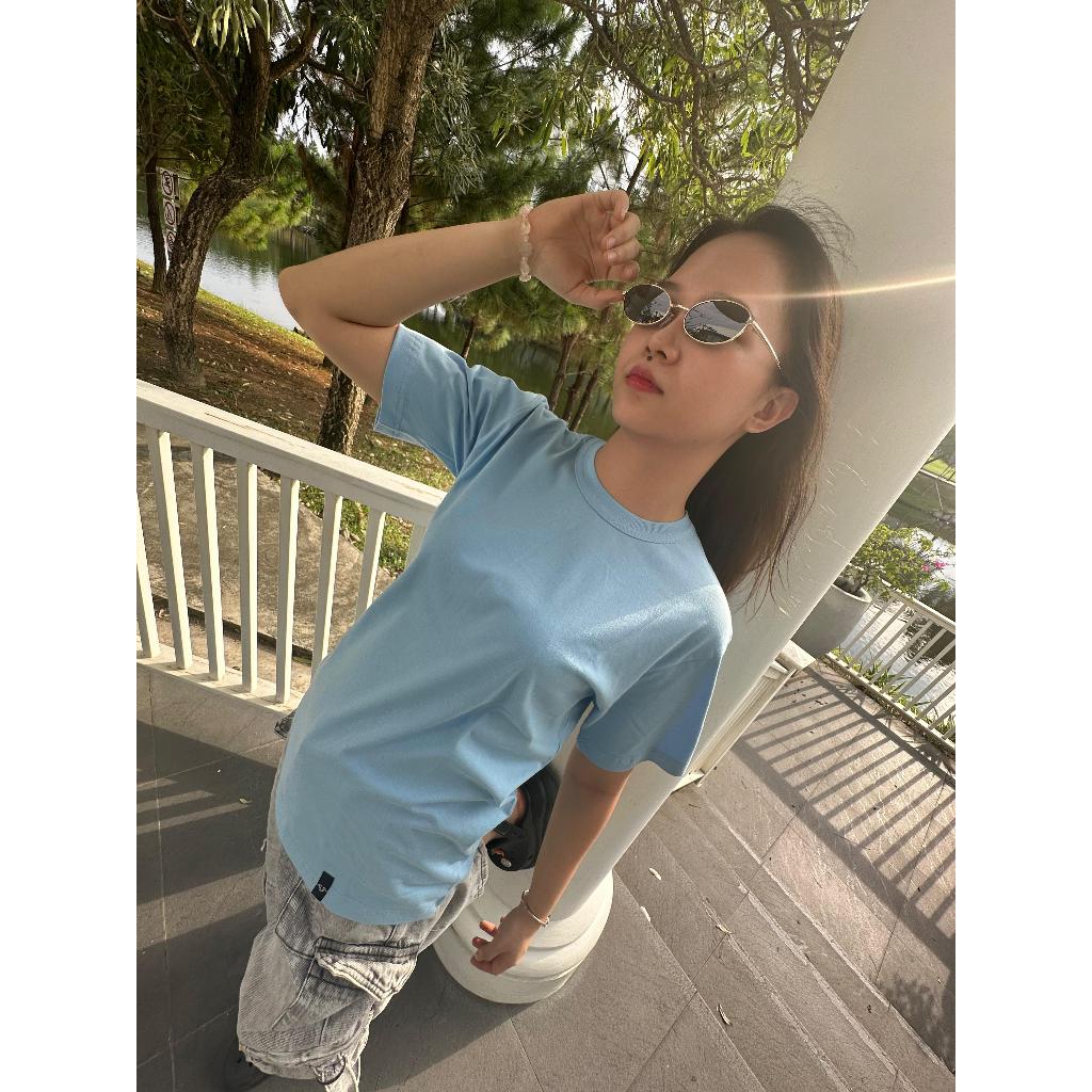 Kaos Polos Sky Blue (Biru Muda) 24s Premium UPTEE Unisex