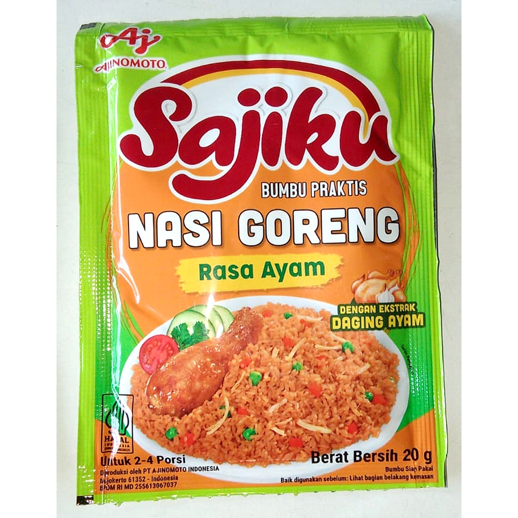 

Sajiku NASI GORENG RASA AYAM – 20 gr | Bumbu Praktis & Enak