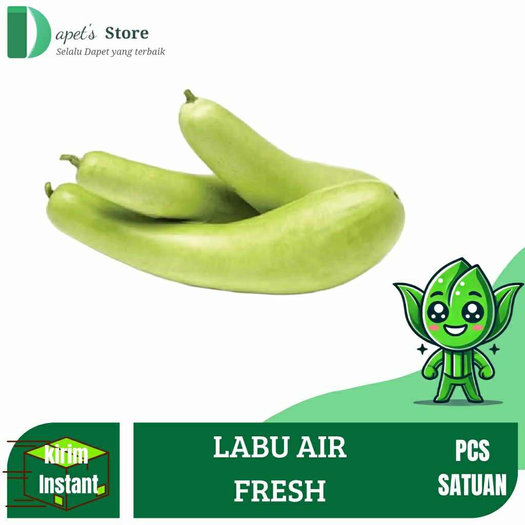 Labu Air Segar Labu Air Fresh Bagus Satuan - Dapet'S Store
