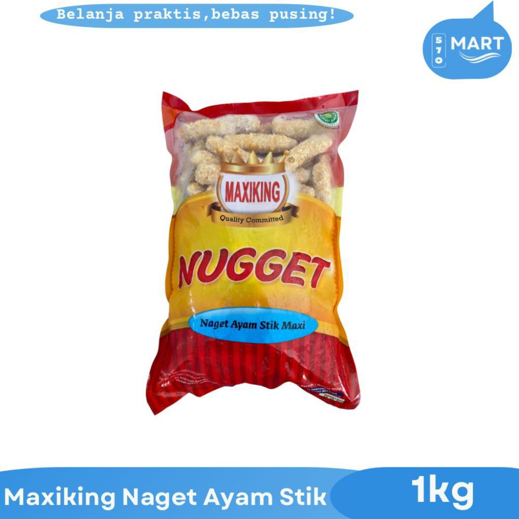 

maxiking nugget ayam stick 1kg