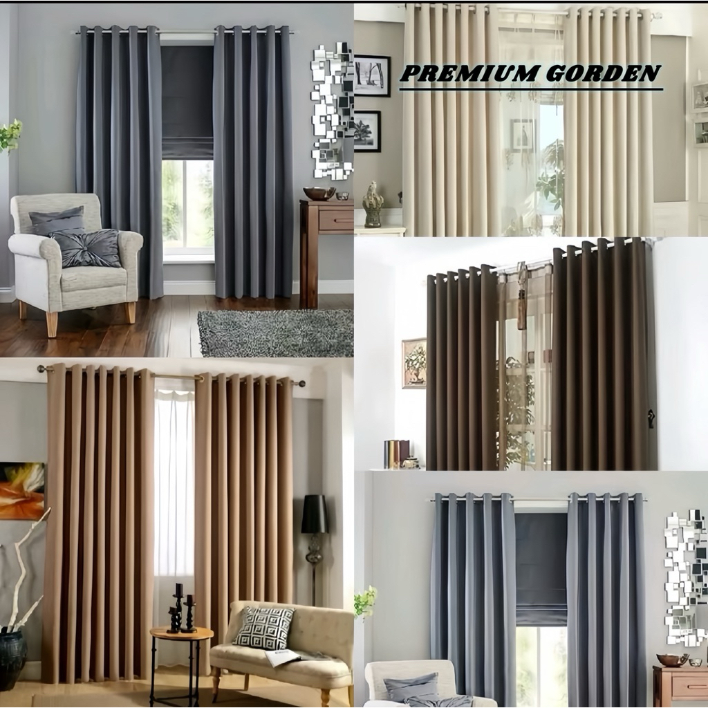 gorden blackout premium  polos embos gorden jendela