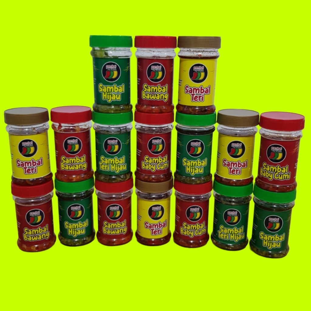 

SambalLegendaMedan-5Varianhomemadetanpapengawet150gram