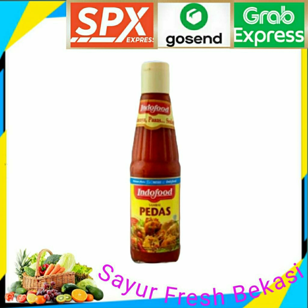 

Saus/Saos Indofood Pedas 135ml.