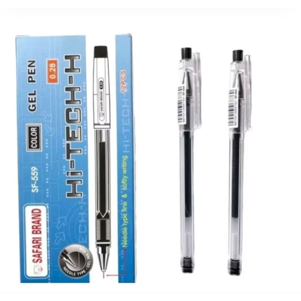 

BULPOINT/BULPEN GEL SAFARI BRAND HI-TECH SF-559 0,28MM (12 BIJI)