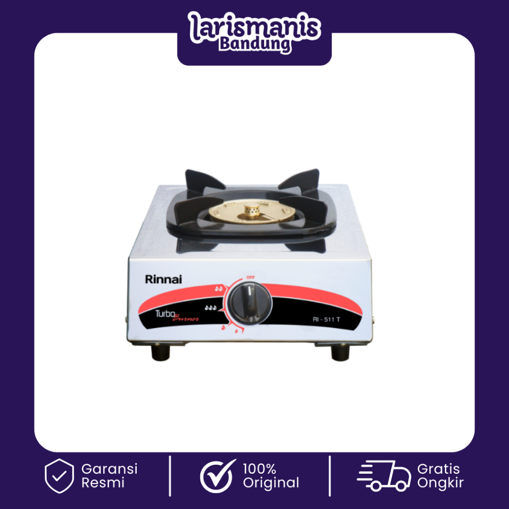 Rinnai Kompor Gas 1 Tungku RI 511T / 511T