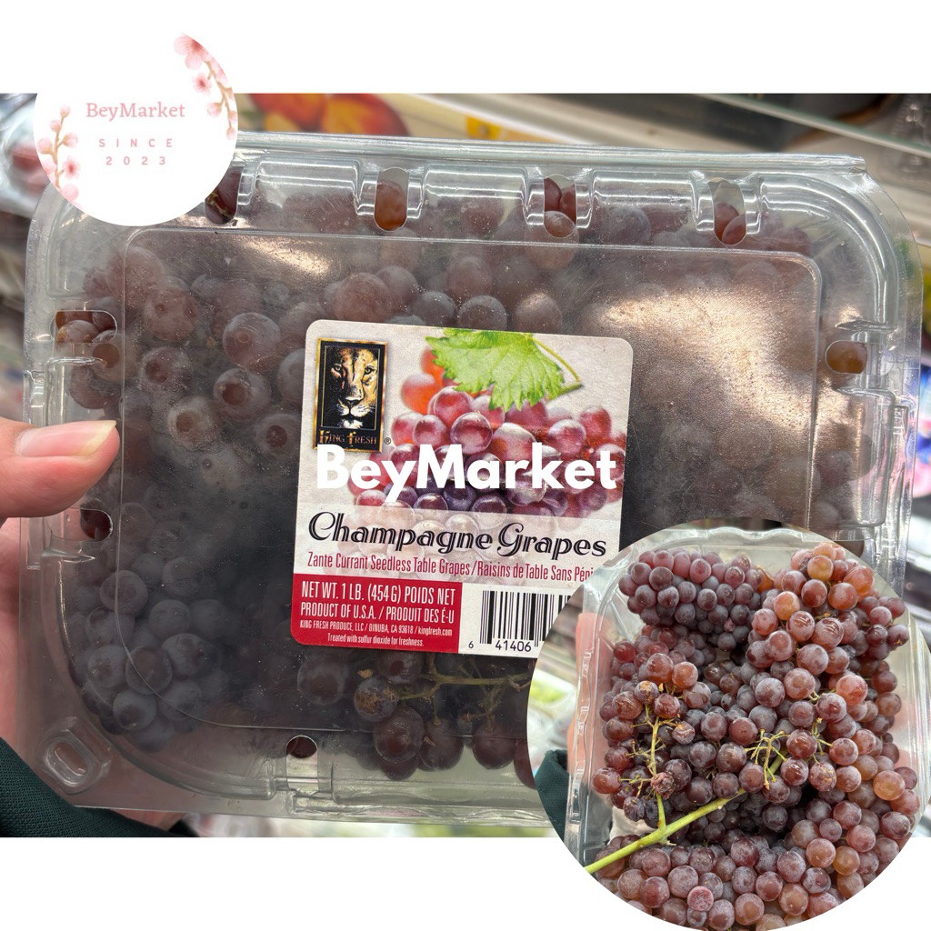 

Anggur Mutiara USA 500g | Pack | Manis Juicy Seedless Semi Crunchy