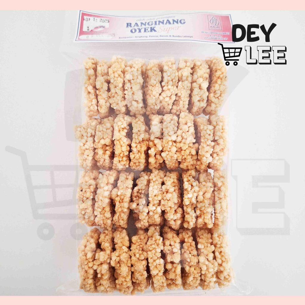 

Kerupuk Ranginang Oyek Super Singkong Oleh-Oleh Priangan Halal Bandung