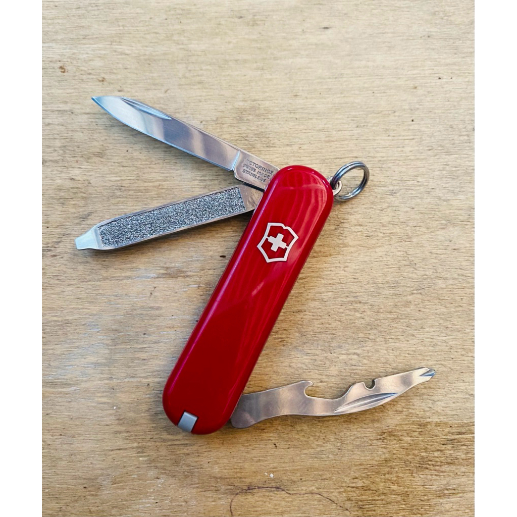 victorinox rally scale merah (original bekas)