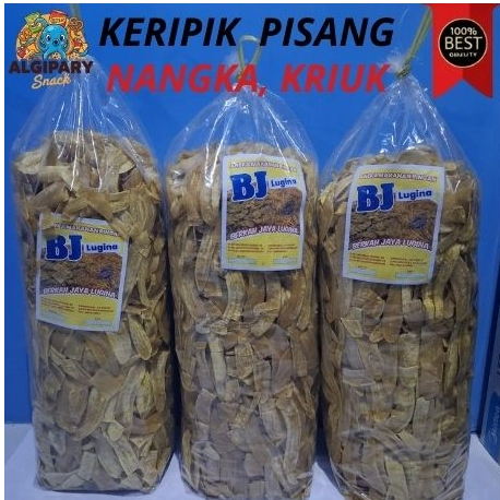 

Keripik Pisang Nangka Kepok Gurih Renyah Kriuk 1kg 2kg 500 Gram Cemilan Viral