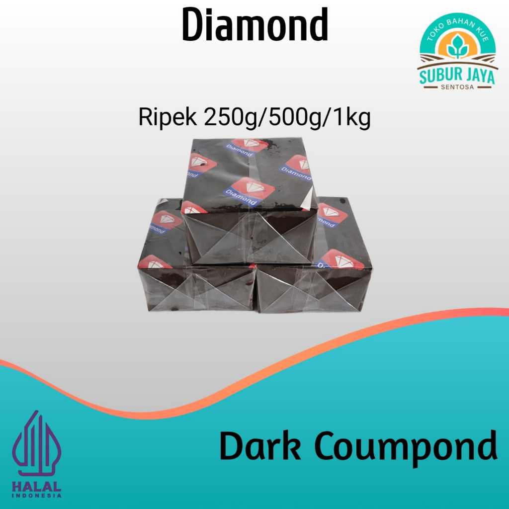 

Diamond Dark Chocolate Compound F1 Repack
