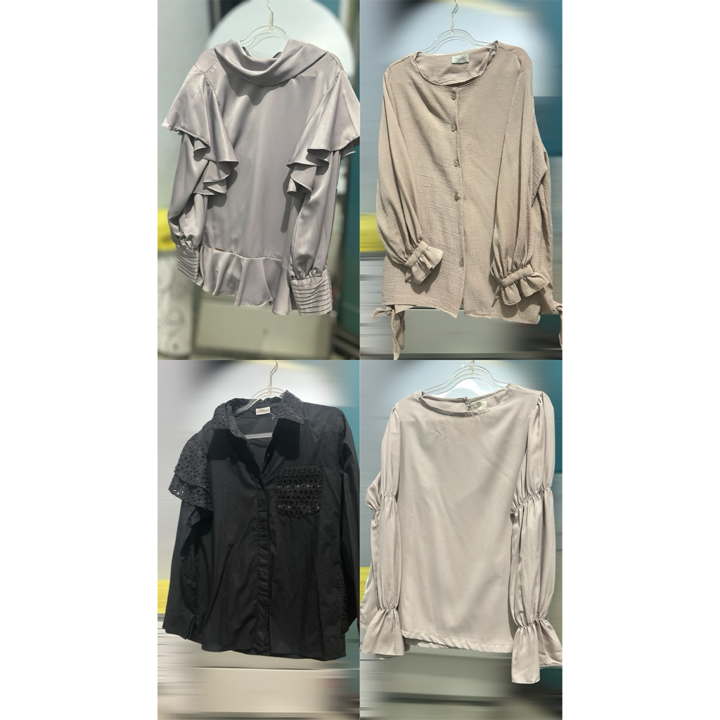 (PRELOVED pribadi) Vanilla Hijab, WK dll